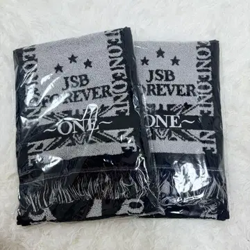2장 세트 삼대째 JSB FOREVER ONE 머플러 타월