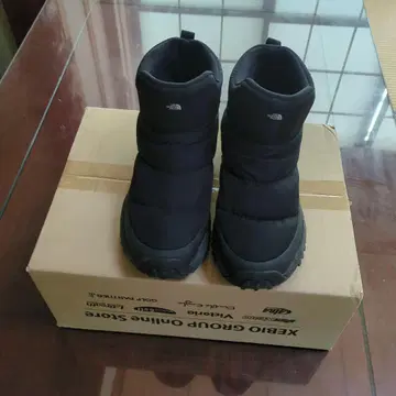 THE NORTH FACE 블랙 부츠 J 사이즈