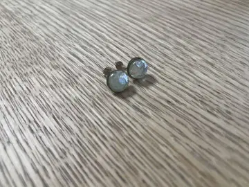 아가트 로만 유리 귀걸이