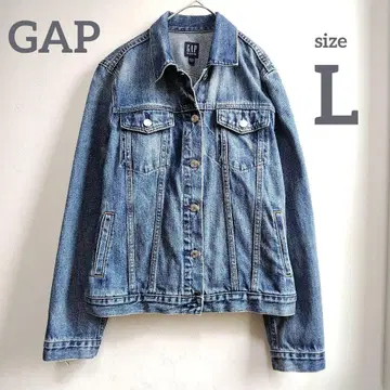 새상품급 GAP 갭 데님 자켓 G 자켓 빅 사이즈 L
