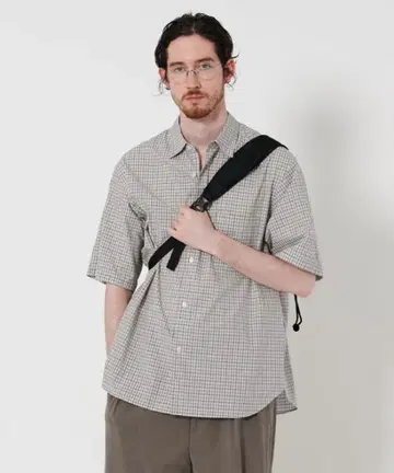 steven alan 시보 체크 ALINE LOOSE CASUAL