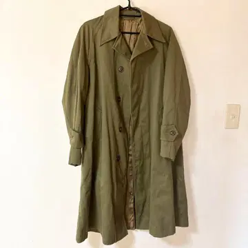 50s 데드스탁 캐나다군 브로드애로우 울 개버딘 코트