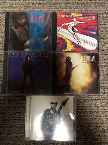JOE SATRIANI 앨범 5장 세트