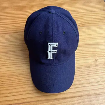 NEIGHBORHOOD 자수 F 로고 네이비 캡