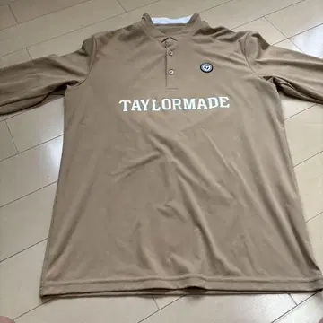 TAYLORMADE 긴팔 피케 셔츠 브라운