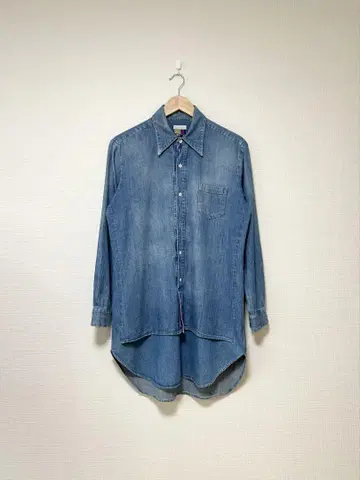 FACETASM 롱 기장 도킹 데님 웨스턴 셔츠