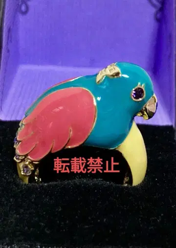 ANNA SUI 반지 앵무새 새 반지 안나수이 레어