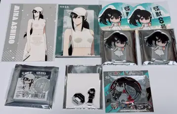 괴수 8호 아시로 미나 데이 컬렉션 캔뱃지 등 묶음 판매 9점