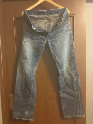 TENDERLOIN 블루 데님 스트레이트