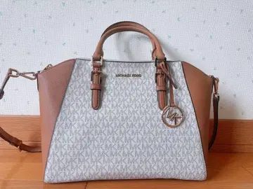 MICHAEL KORS 로고 패턴 핸드백