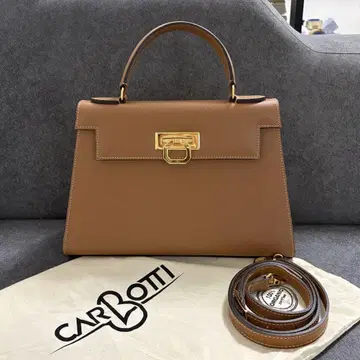CARBOTTI 엘레나 백 TAN