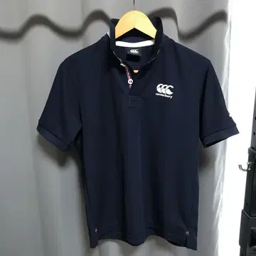 canterbury 네이비 피케 셔츠 L