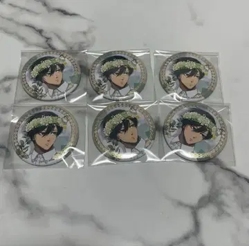 블루 록 이토시 린 Flower crown 캔뱃지 6개 세트