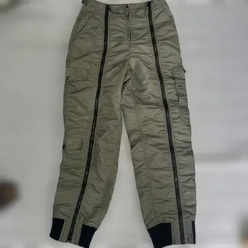 19AW XGIRL 밀리터리 팬츠 카키 변형 기믹 사이즈 2