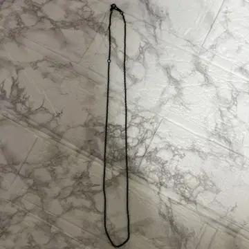 316L 스테인리스 스틸 블랙 목걸이 파이텐 phiten