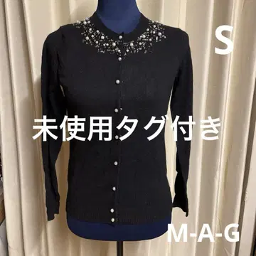 미사용 택 포함 M-A-G 마가쇼니 캐시미어 100% 여성용 S 사이즈
