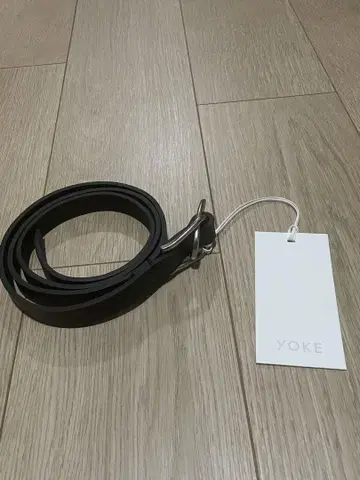 YOKE (요크) / 더블 버클 가죽 벨트