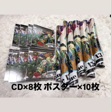 앙스타 Eden CD 8장 포스터 10장 세트