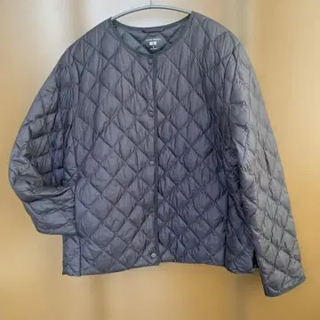 UNIQLO WARM PADDED 퀼팅 자켓 XL 블랙