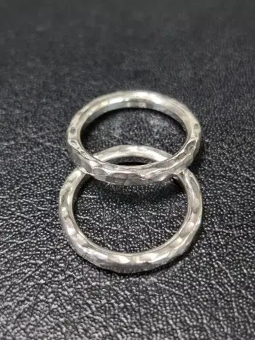 WAS KNOT WAS 실버 반지 2개 세트 16호 Silver950