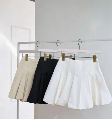herlipto Bubble Cotton Mini Skirt
