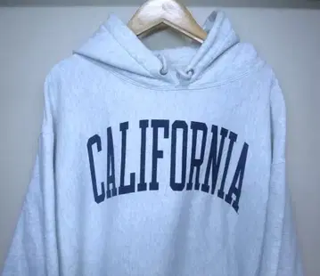 XL Champion 리버스 위브 후드티 CALIFORNIA