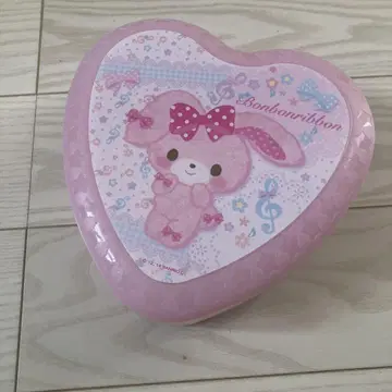 모자 꽁지 리본 하트형 케이스 산리오