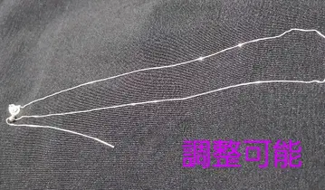 스털링 실버 폴리 박스 체인 목걸이 45cm