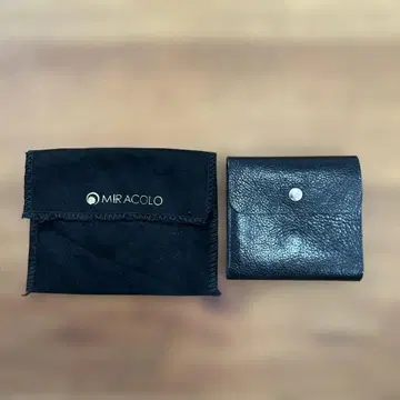 MIR ACLO 블랙 접이식 지갑