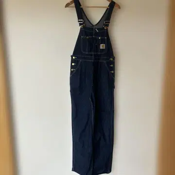 miss carhartt 오버롤 데님 여성용 라인 M