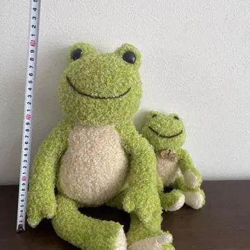 개구리 봉제 인형 세트