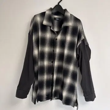 AZUL by MOUSSY 체크 무늬 긴팔 셔츠