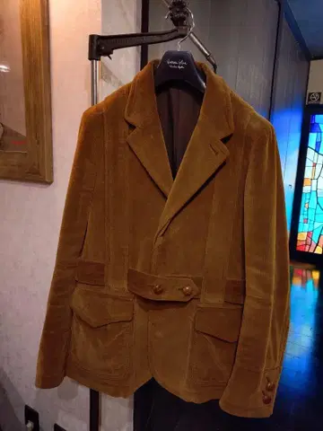 넘버나인 브라운 코듀로이 넘버나인 자켓