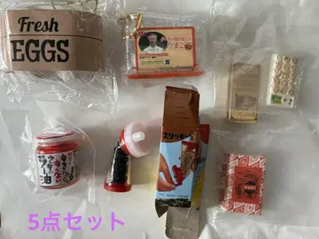 가챠가챠 캡슐 토이 미니어처 식품 묶음 판매