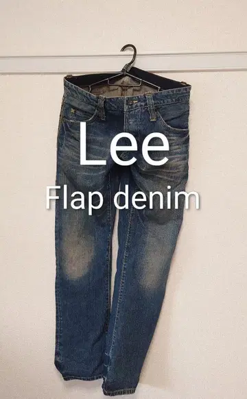 Lee Flap 데님 스트레이트