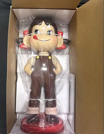 후지야 탁상 페코짱 인형 고개 흔들 인형 브라운