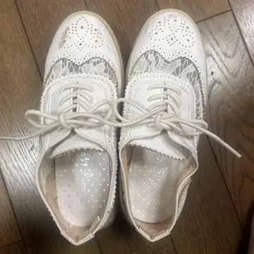 mezzo piano 19cm 화이트 슈즈