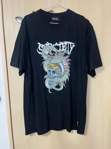 Subciety 서브사이어티 인디언 스컬 T셔츠