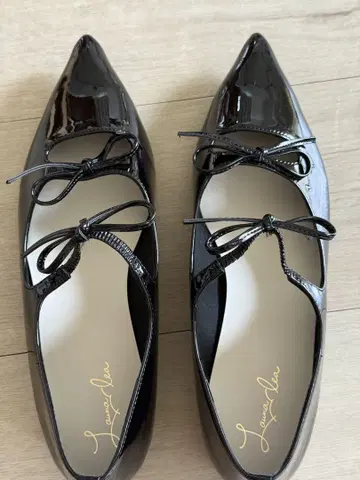 블랙 플랫슈즈 24.5cm