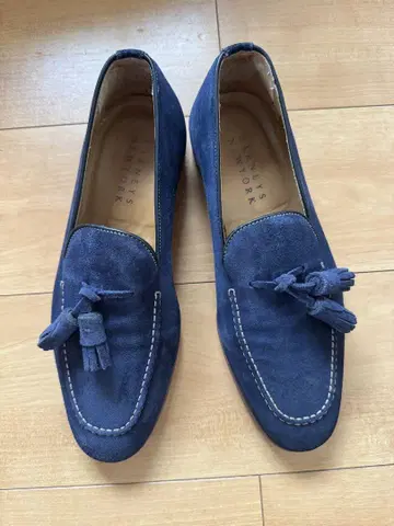 BARNEY'S NEW YORK 네이비 로퍼