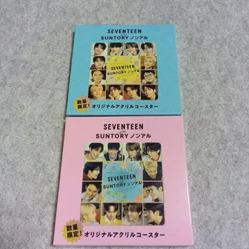 SEVENTEEN 세븐틴 오리지널 아크릴 코스터 2개 4