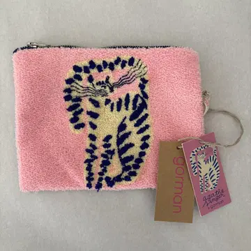 파우치 핑크 고양이 gorman 콜라보