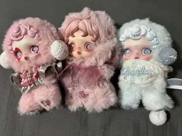 POP MART 스컬팬더 SKULLPANDA 3체 세트