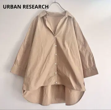 URBAN RESEARCH 2way 스키퍼 카슈쿨 와이드 셔츠