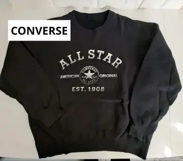 CONVERSE ALL STAR 블랙 트레이너 사이즈 LL