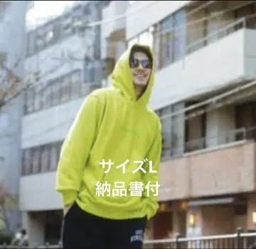 후지이 카제 후디(후드티) L 프레쉬 그린