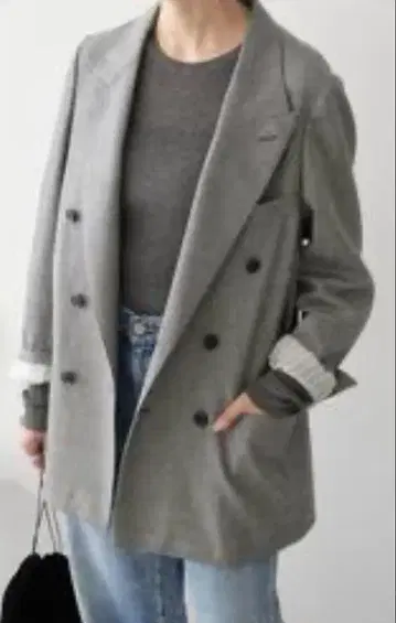 스픽앤스팬 VIAN 자켓 그레이 36