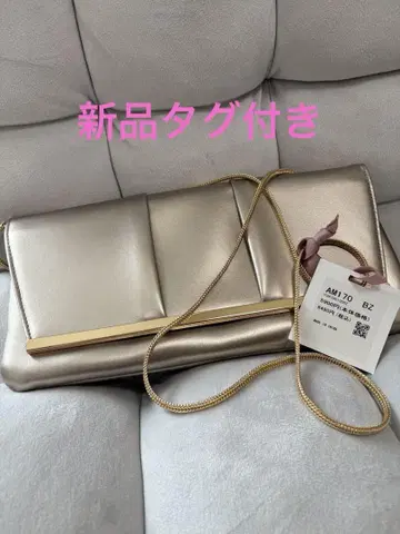 아네모네 파티백 클러치백 골드 결혼식