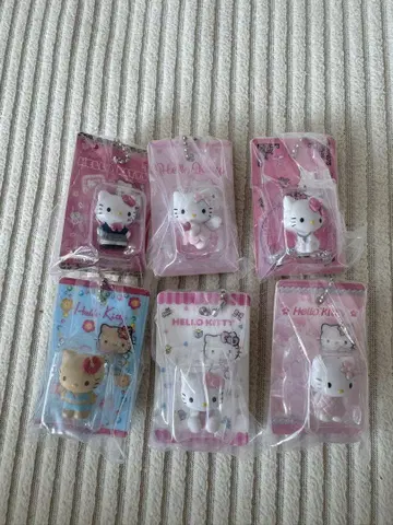 HELLO KITTY 미니어처 컬렉션 6종 세트