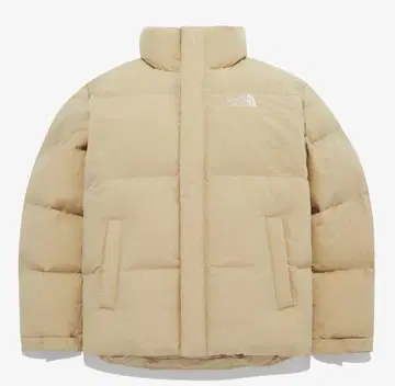 THE NORTH FACE 베이지 다운 자켓